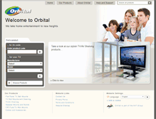 Tablet Screenshot of orbitalholdings.com